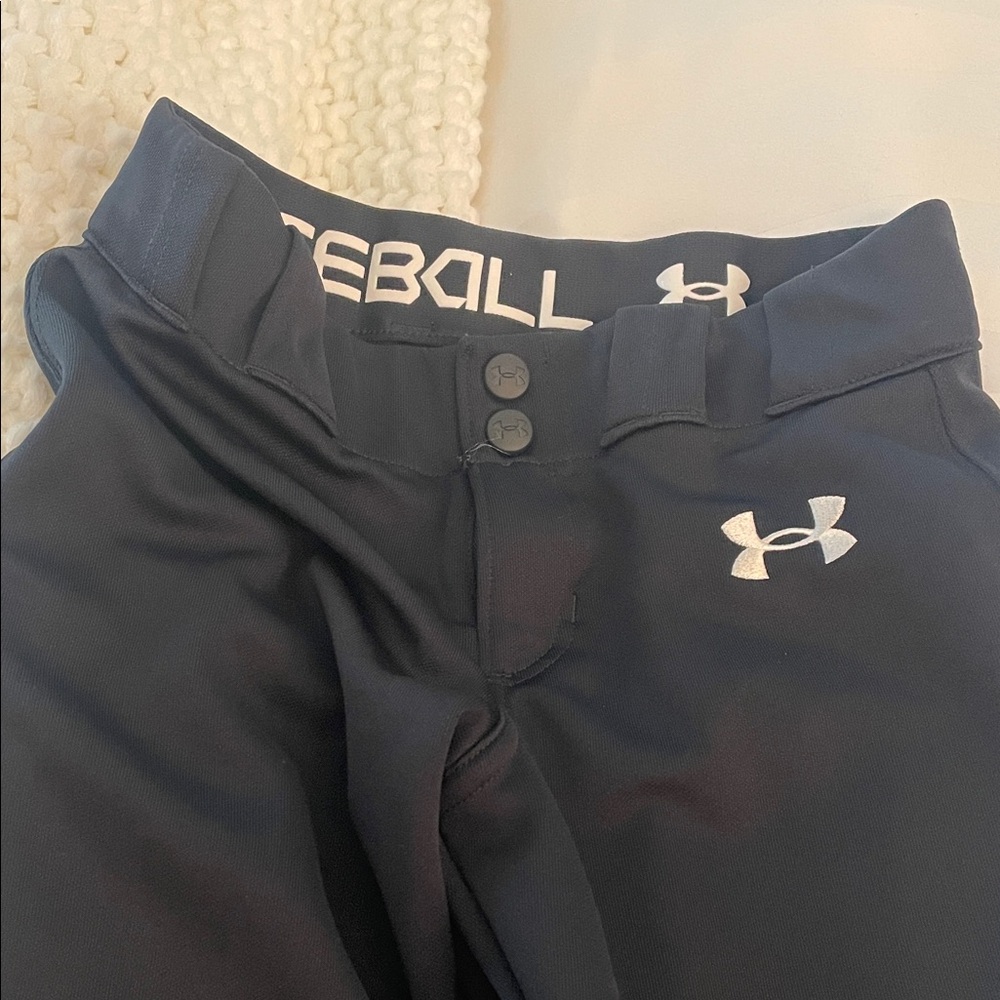 Under Armour Black Baseball Pants